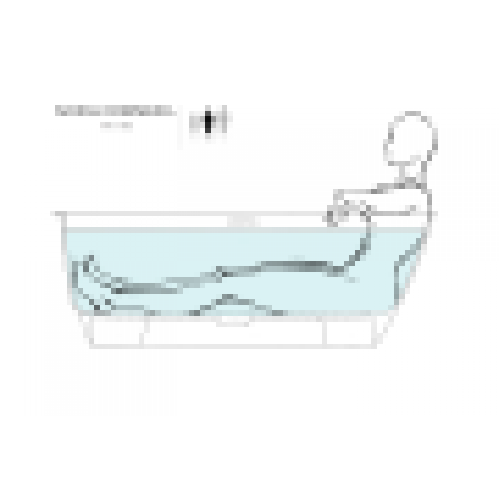 Ванна пристенная угловая матовая 170x85 SALINI Sofia Corner L 102525M Ванна пристенная угловая матовая 170x85 SALINI Sofia Corner L 102525M